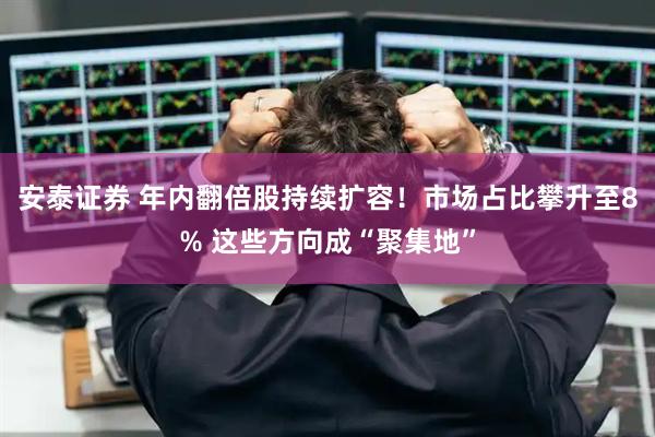 安泰证券 年内翻倍股持续扩容！市场占比攀升至8% 这些方向成“聚集地”